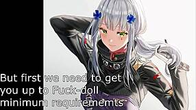 oh man i love this hk416 joi with assplay and cei leading to a ruined orgasm in anime femdom style