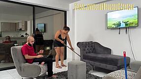 I feel drawn in as my roommate leads me toward a closer connection with her.