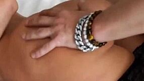 Italian Girl in Sexy Lingerie Sucks His Ass During Wild Sex