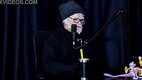 The narrative unfolds with a naughty interview full of wild antics featuring Flor de Damiana and Vovô Moai in Porn Cast Brazil part 6 on sheer red