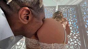 Blonde Pornstar Tru Kait Fucks Dredd's Huge BBC in Rough Lingerie Sex