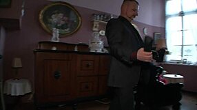 German BDSM Scene Features Dominant European Master Ordering Slave With Big Tits Into Close-Up Submission