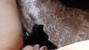 gretala the hairy milf slut wears boots for her scene