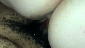 Pawg amateur rides big black cock in rough interracial pov, taking monster cock for cash and ending in creampie