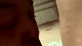 Watch this brown skin Latina deliver such sloppy head to that big cock!