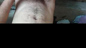 hot mature gets cum load right on her juicy ass cheeks!