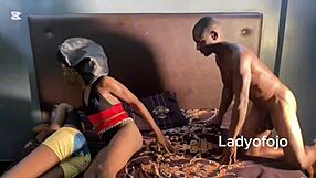 Skinny step sister Sarah sleeps while Vera gets fucked by huge cock in full movie