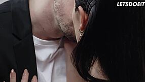 Sensual Brunette Kriss De Foxx Enjoys Passionate Day Of Kissing, Spooning, And Riding Her Boyfriend In Erotic Fantasy