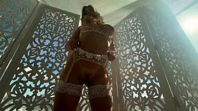 Blonde Pornstar Tru Kait Fucks Dredd's Huge BBC in Rough Lingerie Sex