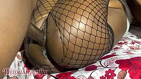 oh yeah that blacked ebony teen's wet pussy feels so good in doggystyle i came twice on her ass