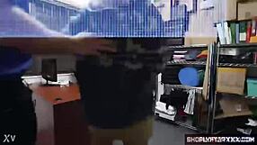 suspect is a young 18+ female with dark hair - vienna black - full scene on http shoplyfterxxx com