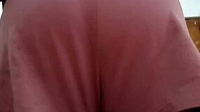 Hey, check out this chubby wife showing off her ass