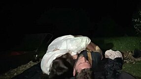 The dirty wife enjoyed outdoor pussy licking and cock riding.