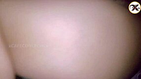 i feel so intense as my screamy stepsister covers her mouth to hide moans while i take her from behind