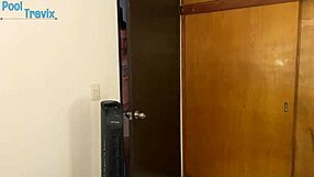 In a wild public exhibition, I fucked my stepsister's girlfriend Linda Clauss ft Pooltravix with big tits flashing outdoors