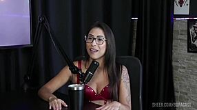 I remember watching the compilations of Luciana Picchi on Bora Cast with Bruna Carlos and Matheus Caetano - part 3 on Sheer Red