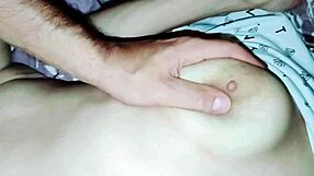 Pov anal action with a skinny wife's tight ass