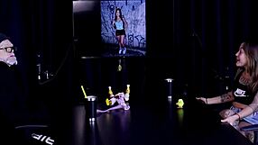 The narrative unfolds with a naughty interview full of wild antics featuring Flor de Damiana and Vovô Moai in Porn Cast Brazil part 6 on sheer red