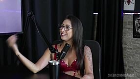 I remember watching the compilations of Luciana Picchi on Bora Cast with Bruna Carlos and Matheus Caetano - part 3 on Sheer Red