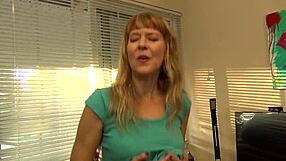 jamie foster teases her black employee before sucking and fucking his big black cock in cowgirl and doggystyle