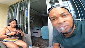 Squeezing stepsister's white booty after long absence jhodez1