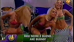 Blonde Brazilian Suggests Ripped Clothes In Super Positive Striptease On TV