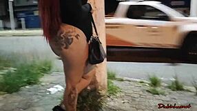 Why Does Sabrina Strong's Massive Brazilian Ass Stop Traffic When She Flaunts It Outdoors in Public?