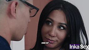 i feel thrilled cheating on boyfriend with personal trainer's big tool while he reads newspaper