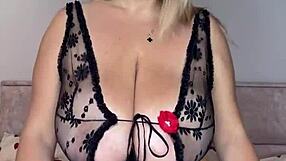 Big Natural Saggy Tits Riding Huge Cock