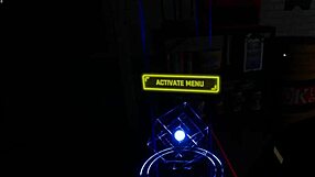 checking out the girl in the garage during sex and cyberpunk vr game adventure