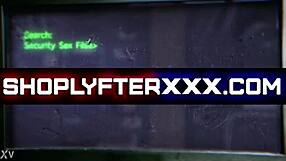 suspect is a young 18+ female with dark hair - vienna black - full scene on http shoplyfterxxx com