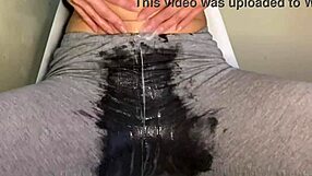 my leggings are soaked from this wet panty tease.