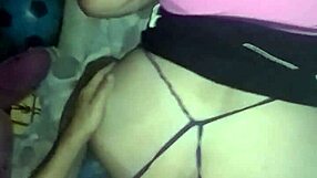 uh, like pov solo perrito with her blue tanga open, bent over close up homemade style...