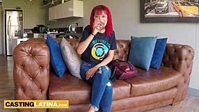 Petite Colombian Teen Melissa Mocosa Moans Wildly on First Massive Cock!