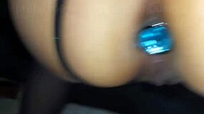 I got so excited in my 2B cosplay as Mexican otaku after the convention, part 2, with that creampie finish!