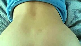 Amateur College Girl Bends Over to Tease Tight Ass in Doggystyle