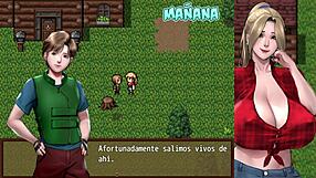 Man Trapped in Sexual Camp with Busty Zombie Girls