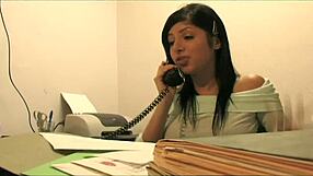 Sativa Rose and Courtney Simpson are sharing that cock at the office, with deepthroat blowjob and doggystyle fucking in lingerie.