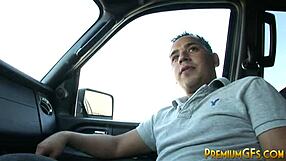 How does Alison Star handle all those cocks in a wild outdoor gangbang with blowjobs and bukkake facials?