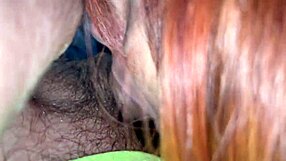 No mask today, just swallowing cum from his palpitating cock?