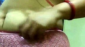 Indian Boobs Exposed In Undressing Foreplay With Tits Play