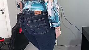 I'm just wearing this sexy bikini while hanging out and feeling good in the sun.