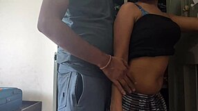 Indian Maid Gets Assfucked By Big Cock Boss While Cleaning Cupboard In Creampie Teen Sex