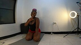 i'm starting yoga to get my body flexible trying new positions for the first time