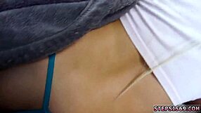 dirty old man gives 18 redhead a hardcore massage she won't forget