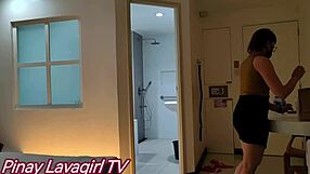 Pinay lavagirl Olga Aoki passionately fucks her VIP boss, reaching multiple orgasms in a sensual encounter.