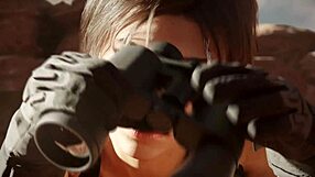 Captured Lara Croft from Tomb Raider faces enemy twists