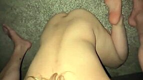 flashing tits at bar leads to outdoor cumshot slurp from big cock