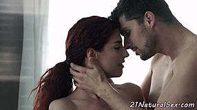 i'm a gorgeous redhead with shaved pussy getting fucked so deep and sensual... oh wait, i mean passionately