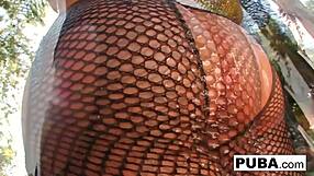 Christy Mack appears in a compilation displaying her tattooed body and solo poses.